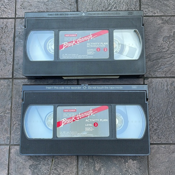 Nutri/System Exercise VHS Tapes Body Break Through Bundle - Picture 4 of 4